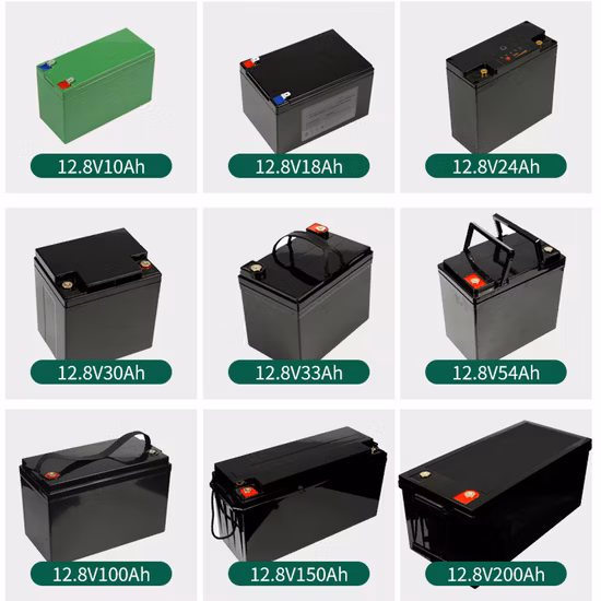 12,8 V 100 Ah LiFePO4 Blei-Säure-Ersatzbatterie 1280 Wh
